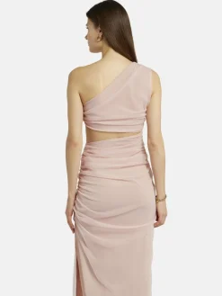 Nicowa Kleider<Damen Maxikleid - AWITO MAXI rosa uni