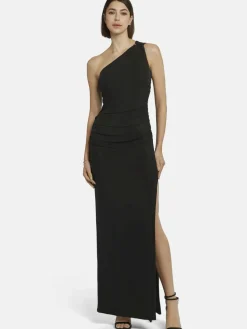 Nicowa Kleider<Damen Maxikleid - DIOWIA schwarz uni