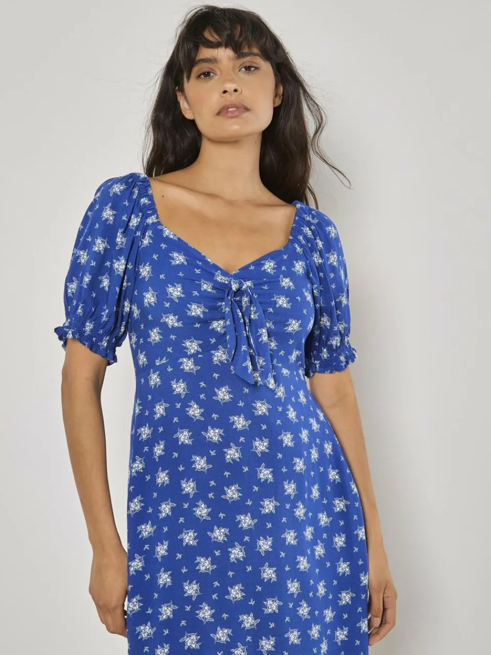 Damen Apricot Kleider>Damen Midikleid