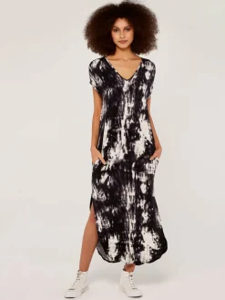 Damen Apricot Kleider>Damen Midikleid