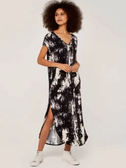 Damen Apricot Kleider><noscript><img width=