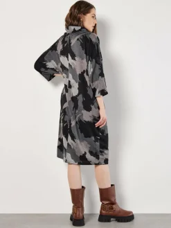 Damen Apricot Kleider>Damen Midikleid