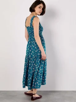 Damen Apricot Kleider>Damen Midikleid