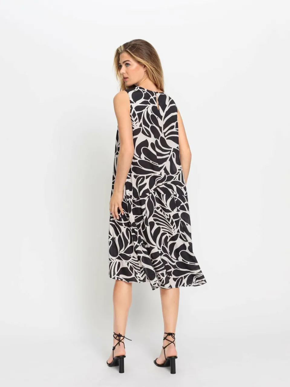 Damen Olsen Kleider>Damen Midikleid