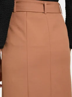 Betty Barclay Röcke<Damen Midirock braun camel uni