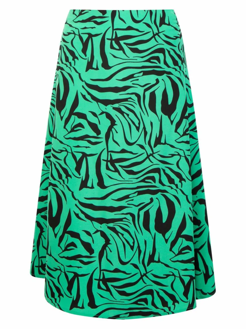 Faina Röcke<Damen Midirock grün gemustert