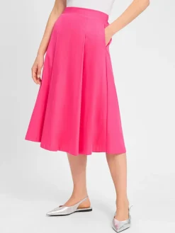 s.Oliver BLACK LABEL Röcke<Damen Midirock pink uni