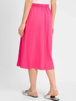 s.Oliver BLACK LABEL Röcke<Damen Midirock pink uni