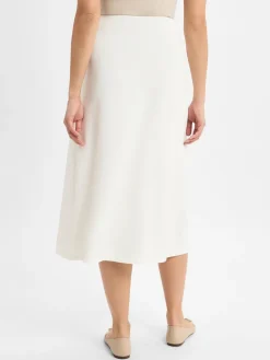 s.Oliver BLACK LABEL Röcke<Damen Midirock ecru uni