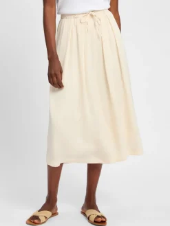 Opus Röcke<Damen Midirock - Ronna sand uni