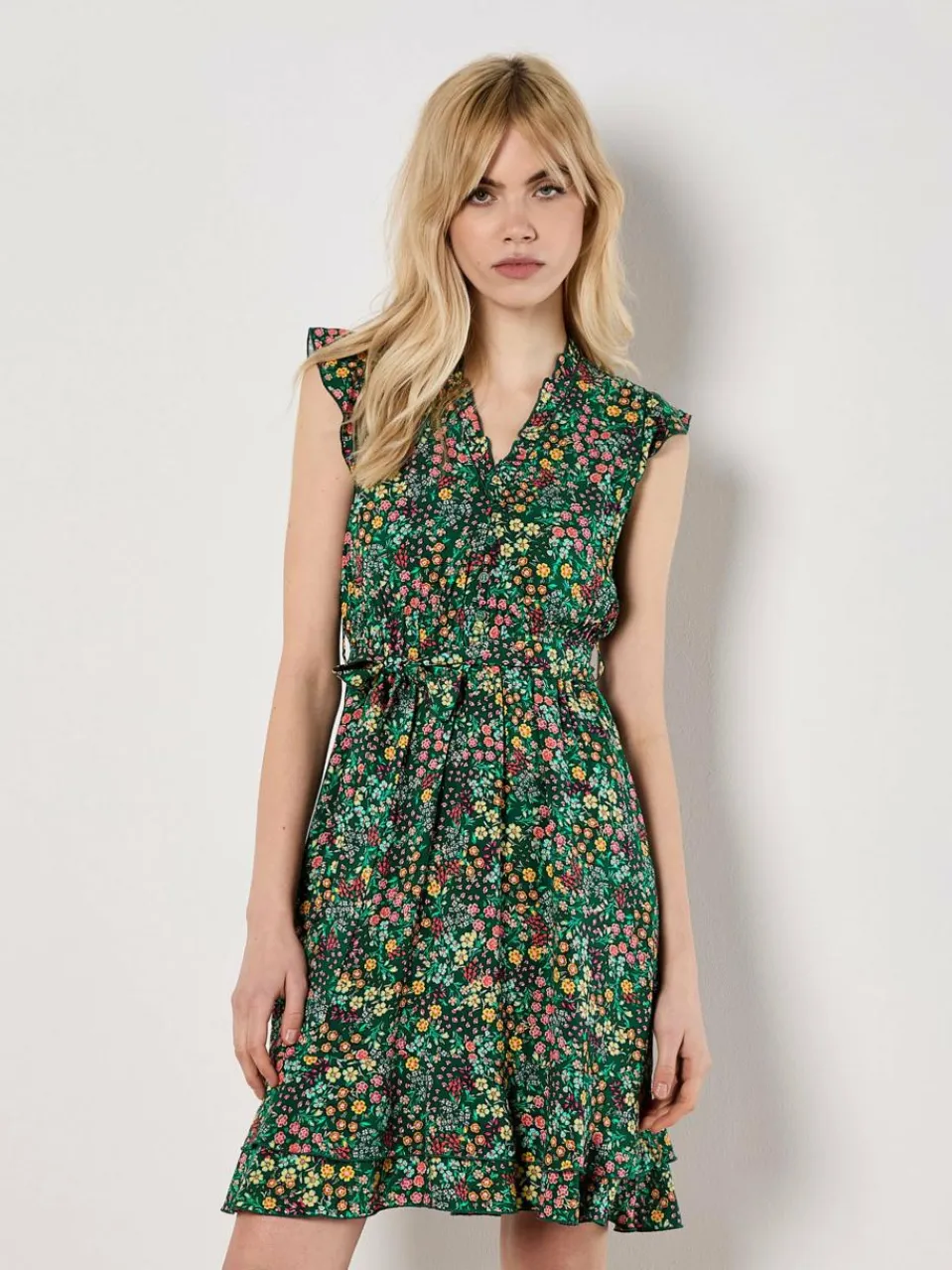 Damen Apricot Kleider>Damen Minikleid