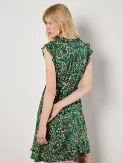 Damen Apricot Kleider>Damen Minikleid