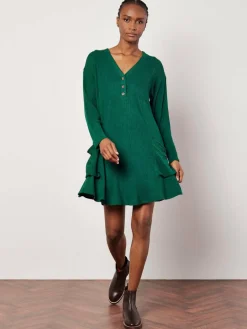 Damen Apricot Kleider><noscript><img width=