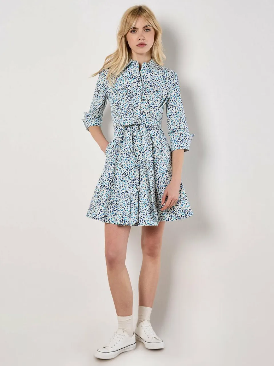 Damen Apricot Kleider>Damen Minikleid