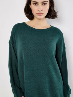 Apricot Kleider<Damen Minikleid grün uni