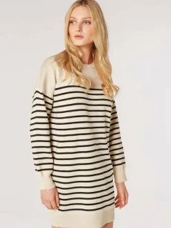 Damen Apricot Kleider>Damen Minikleid