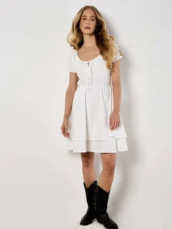 Damen Apricot Kleider>Damen Minikleid