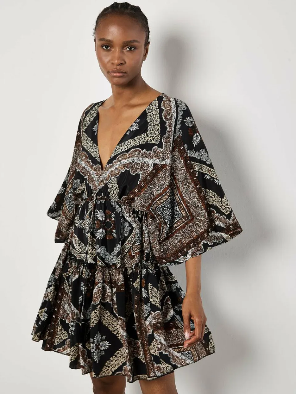 Damen Apricot Kleider>Damen Minikleid