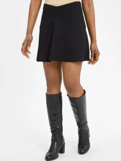 BOSS Orange Röcke<Damen Minirock - C_Vilano schwarz uni