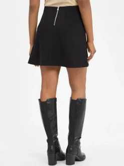 BOSS Orange Röcke<Damen Minirock - C_Vilano schwarz uni