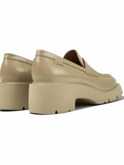 Camper Slipper<Damen Mokassins - Milah beige uni