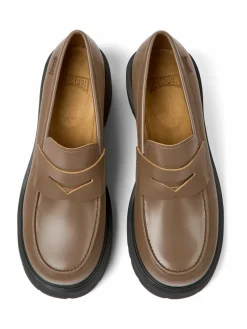 Camper Slipper<Damen Mokassins - Milah braun uni