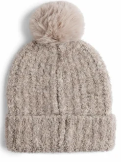 Marie Lund Mützen & Hüte<Damen Mütze beige uni