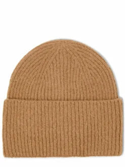 Marie Lund Mützen & Hüte<Damen Mütze camel uni