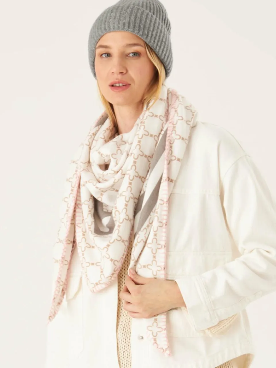 Codello Mützen & Hüte<Damen Mütze grau uni