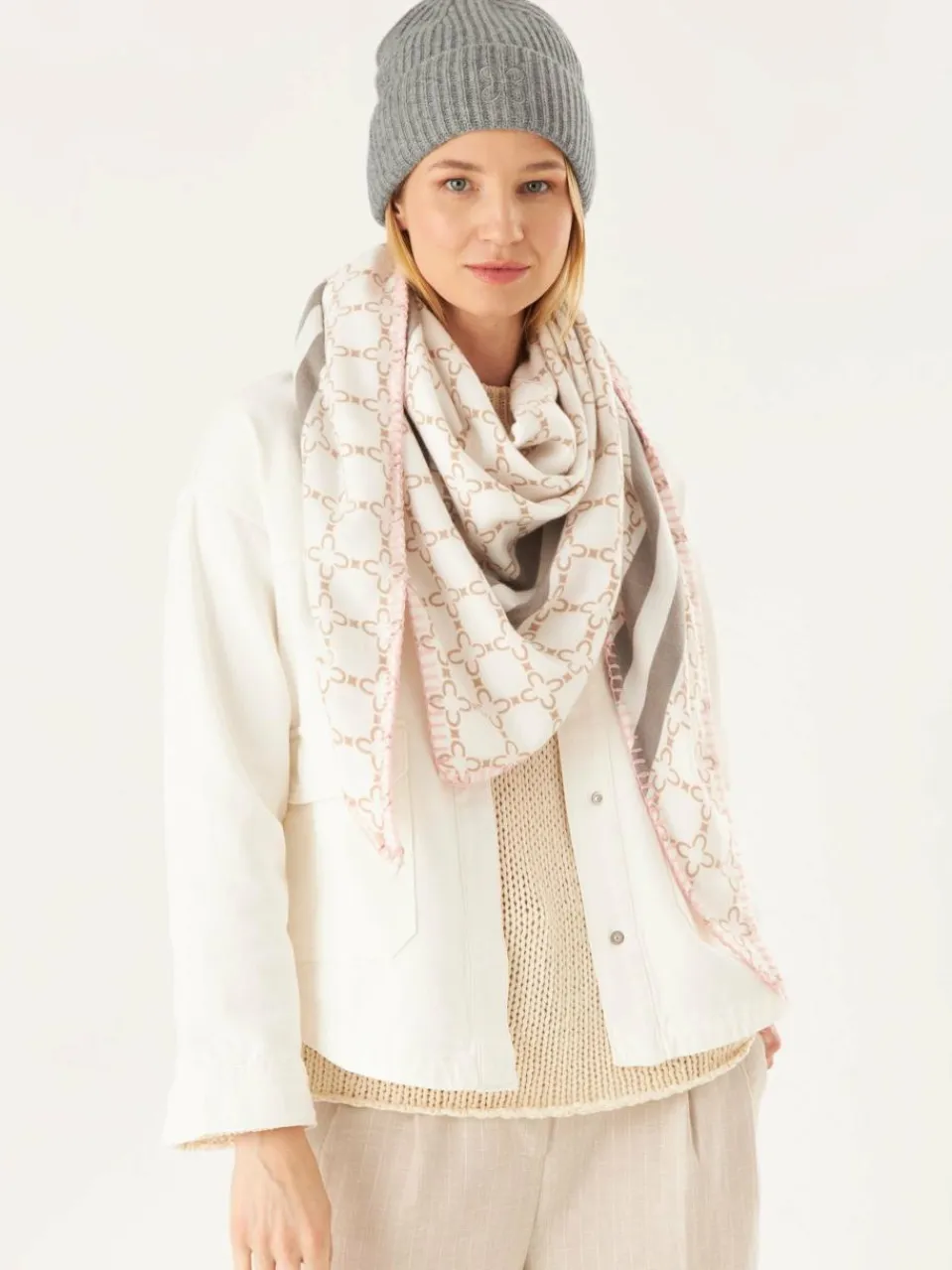 Codello Mützen & Hüte<Damen Mütze grau uni