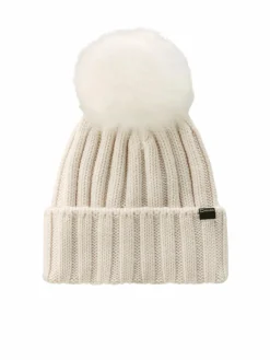 Woolrich Mützen & Hüte<Damen Mütze weiß uni