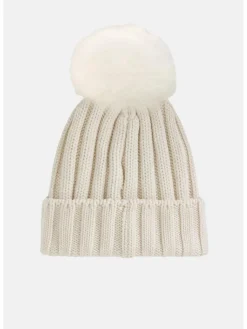 Woolrich Mützen & Hüte<Damen Mütze weiß uni