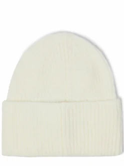 Marie Lund Mützen & Hüte<Damen Mütze ecru uni