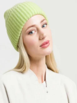 Fraas Mützen & Hüte<Damen Mütze grün uni