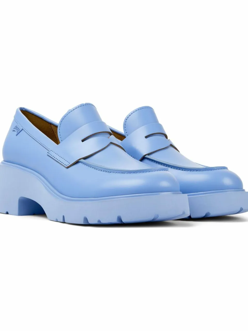 Camper Slipper<Damen Mules - Milah blau uni