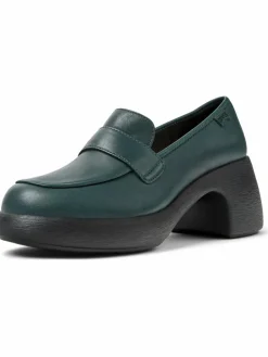 Camper Pumps<Damen Mules - Thelma grün uni