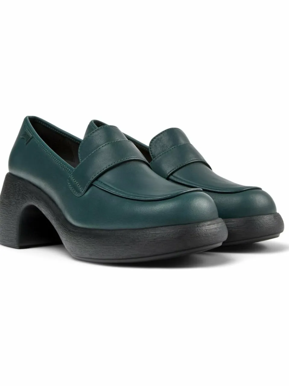 Camper Pumps<Damen Mules - Thelma grün uni