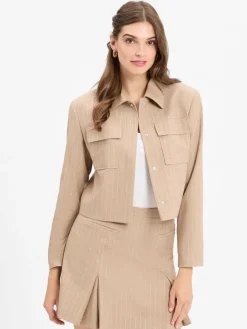 Damen HUGO Blazer>Damen Nadelstreifen-Blazer - Alero