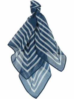 Giorgio Rimaldi Schals & Tücher<Damen Nickituch blau gemustert