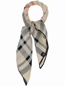 Fraas Schals & Tücher<Damen Nickituch beige kariert