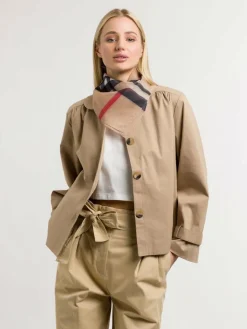 Giorgio Rimaldi Schals & Tücher<Damen Nickituch camel kariert