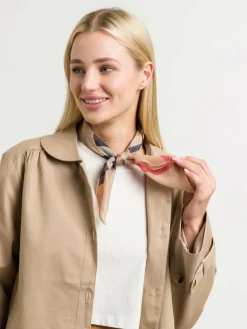 Giorgio Rimaldi Schals & Tücher<Damen Nickituch camel kariert