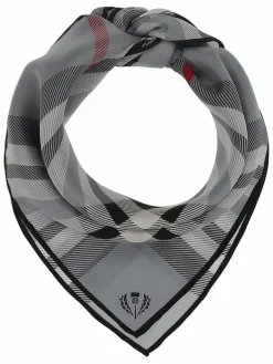 Fraas Schals & Tücher<Damen Nickituch grau kariert