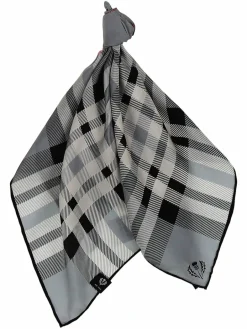 Fraas Schals & Tücher<Damen Nickituch grau kariert