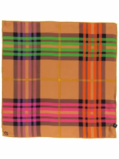 Fraas Schals & Tücher<Damen Nickituch camel kariert