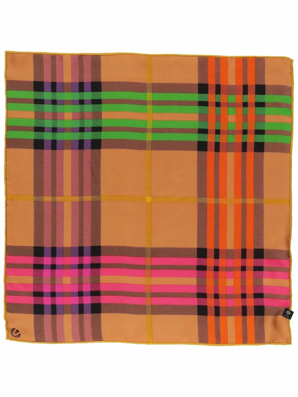 Fraas Schals & Tücher<Damen Nickituch camel kariert