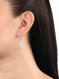 amor Schmuck<Damen Ohrhänger silber uni