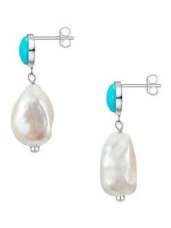 Glanzstücke München Schmuck<Damen Ohrhänger weiß uni