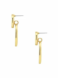 Yokoamii Schmuck<Damen Ohrhänger gold uni