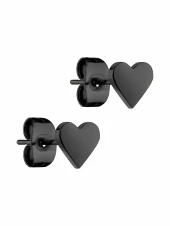 Tamaris Schmuck<Damen Ohrringe schwarz uni